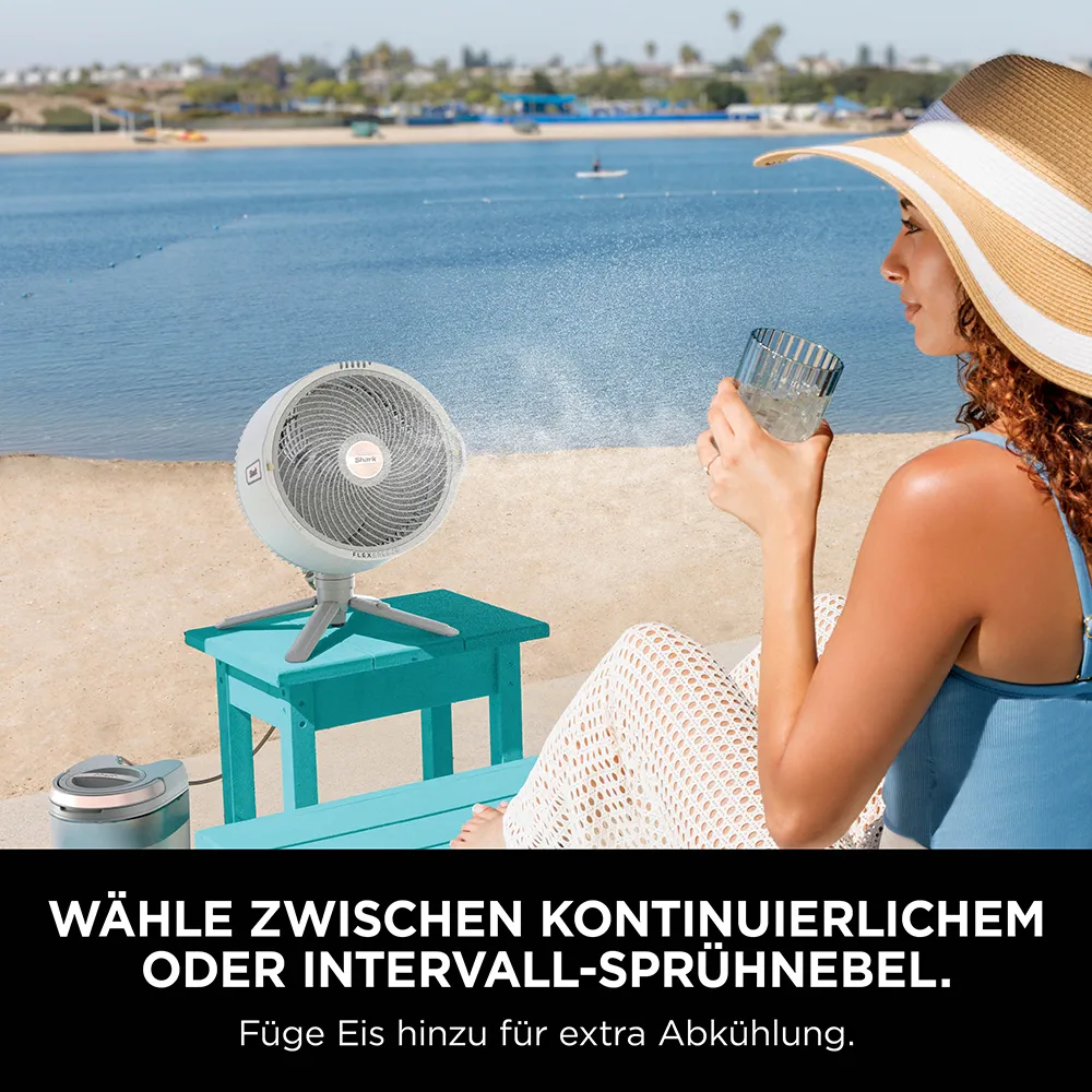Shark FA300CH FlexBreeze Pro Mist Ventilator