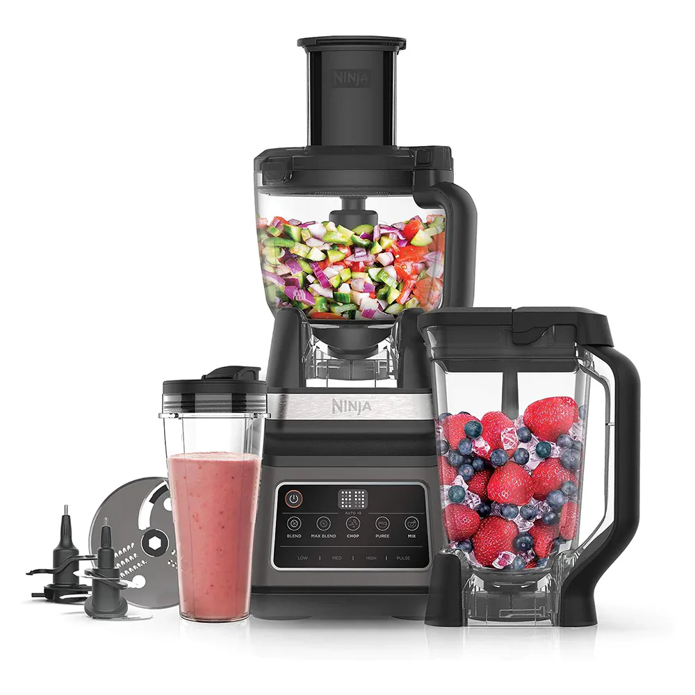 Ninja 3-in-1 Küchenmaschine mit Auto-iQ BN800CH