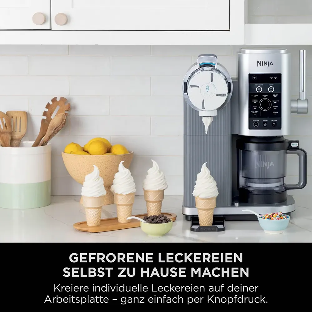Ninja Creami Swirl - 13-in-1 Softeis- und Eismaschine NC701CH