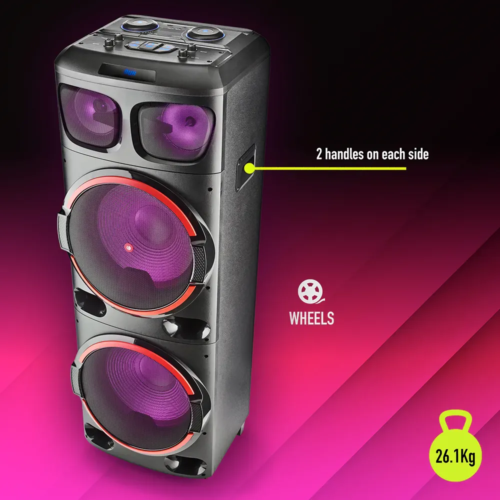 NGS Wild Dub 3 1200W Partybox
