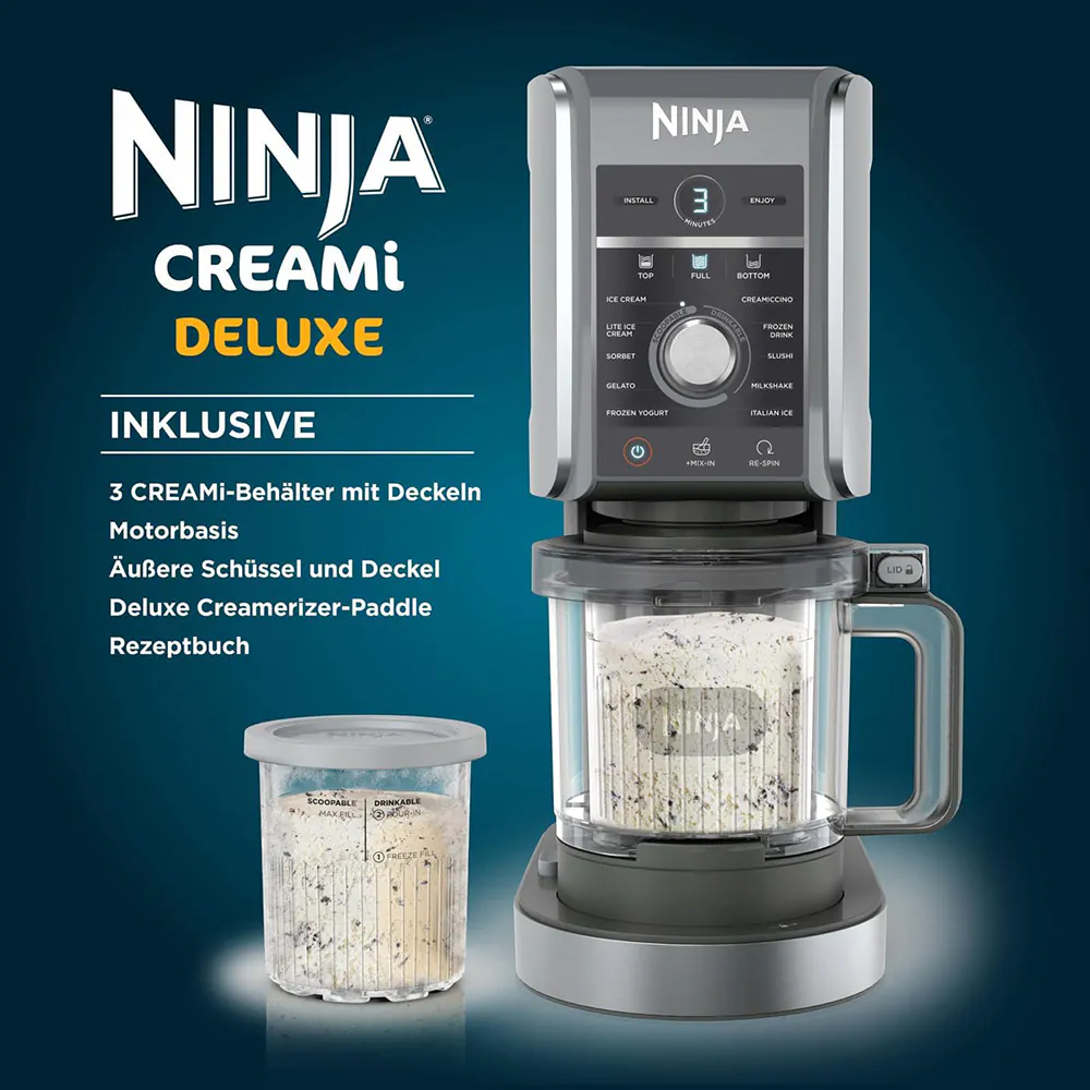 Ninja Creami Deluxe Eismaschine NC502CH