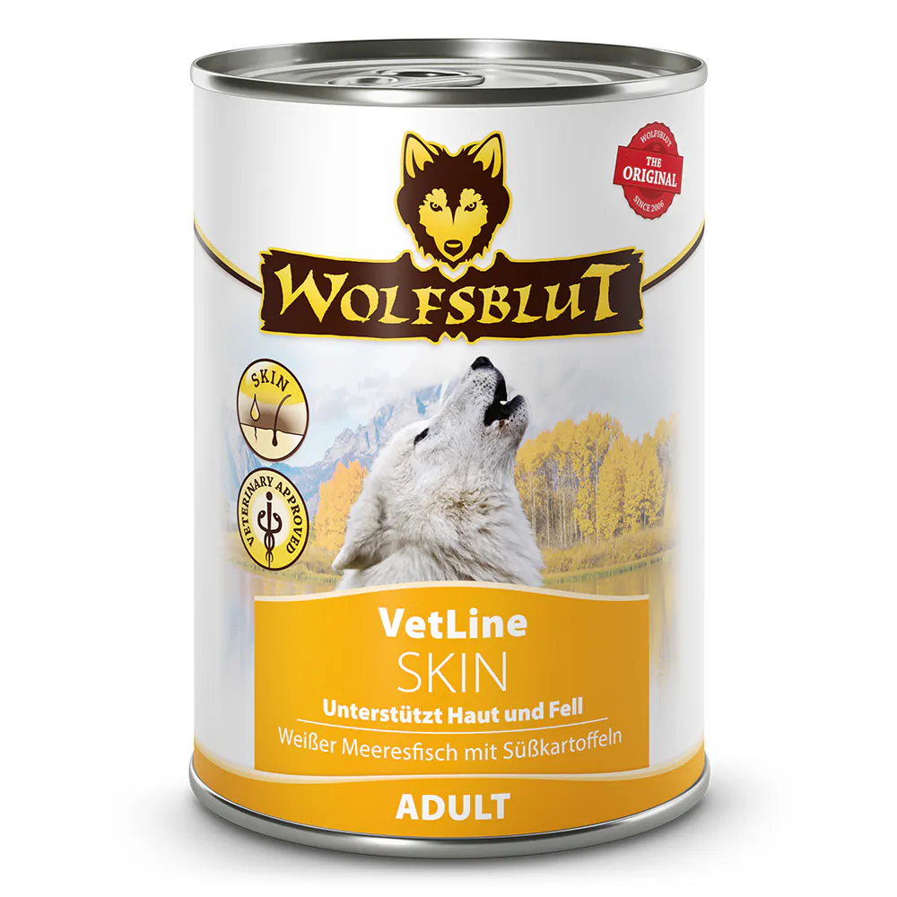 Wolfsblut VetLine Skin Adult Weisser Meeresfisch mit Süsskartoffeln