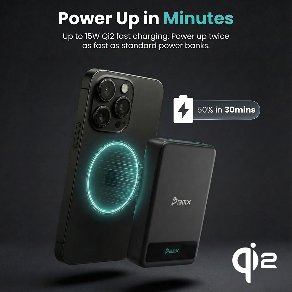 BMX SolidSafe Qi2 Powerbank