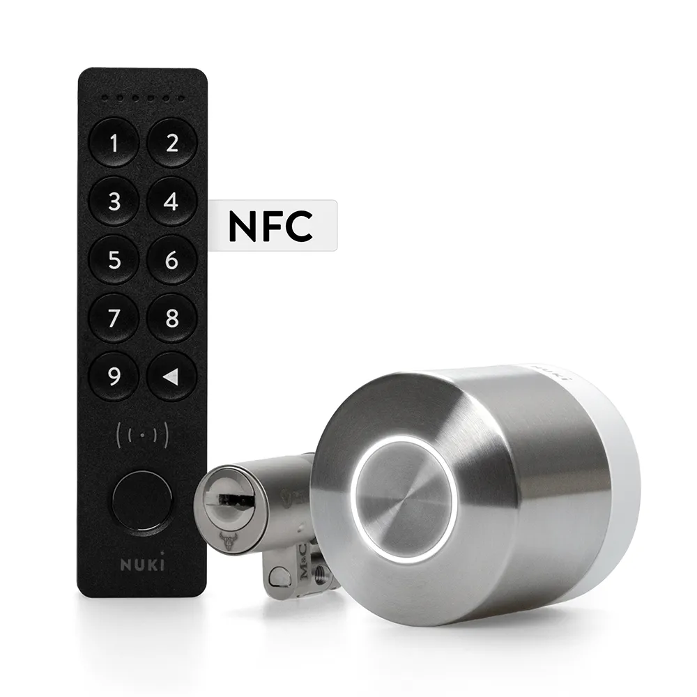 Nuki Home Set ULTRA CH - Smart Lock inkl. Universalzylinder und Keypad 2 NFC