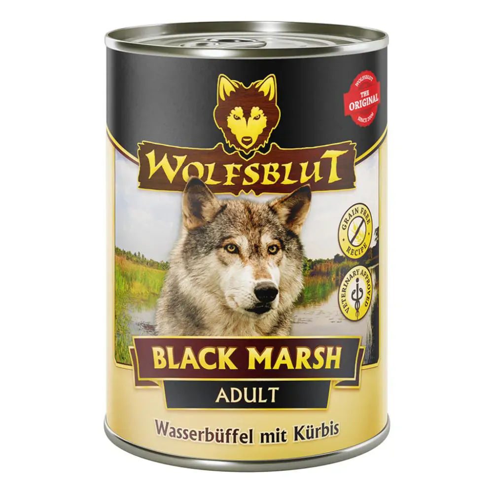 Wolfsblut Adult Black Marsh Wasserbüffel mit Kürbis