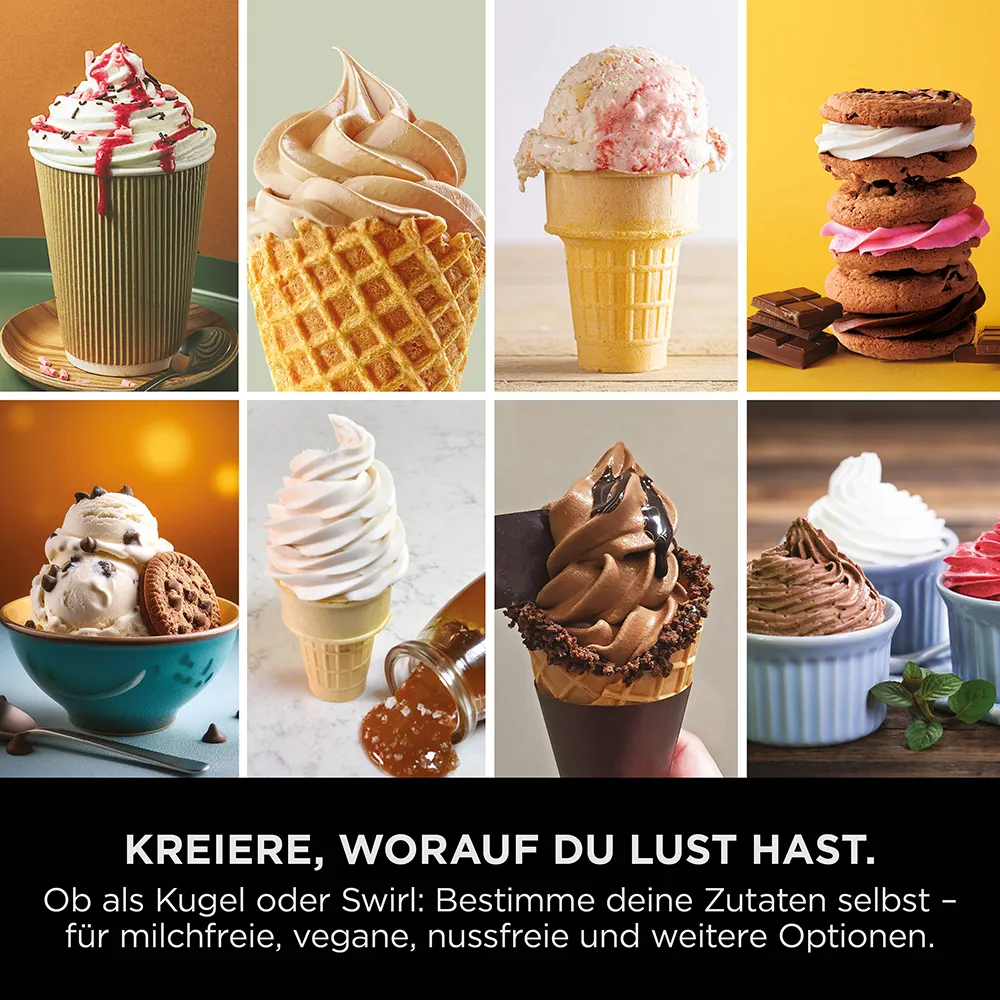 Ninja Creami Swirl - 13-in-1 Softeis- und Eismaschine NC702CH