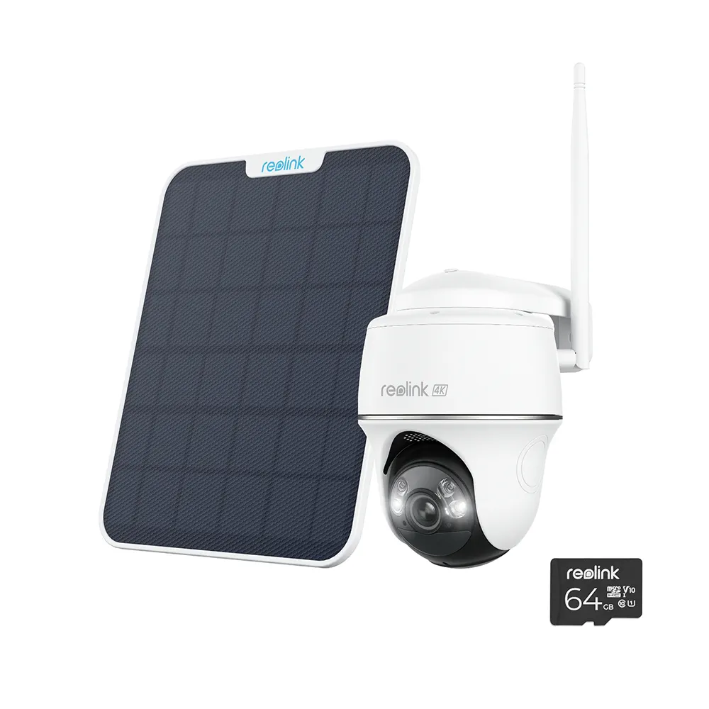 Reolink Argus B440 mit Solarpanel 2 und 64GB microSD-Karte