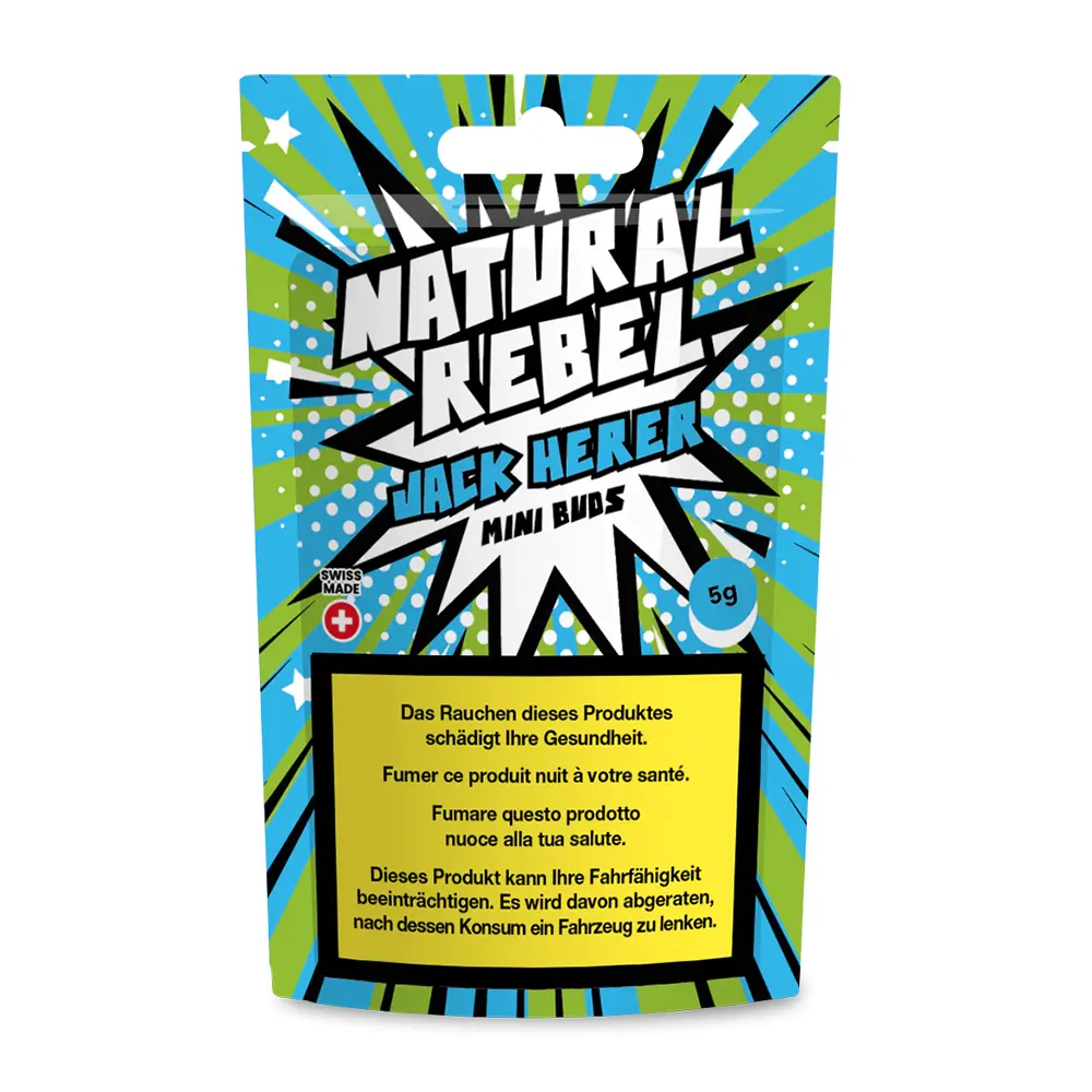 Natural Rebel Mini Buds Jack Herer