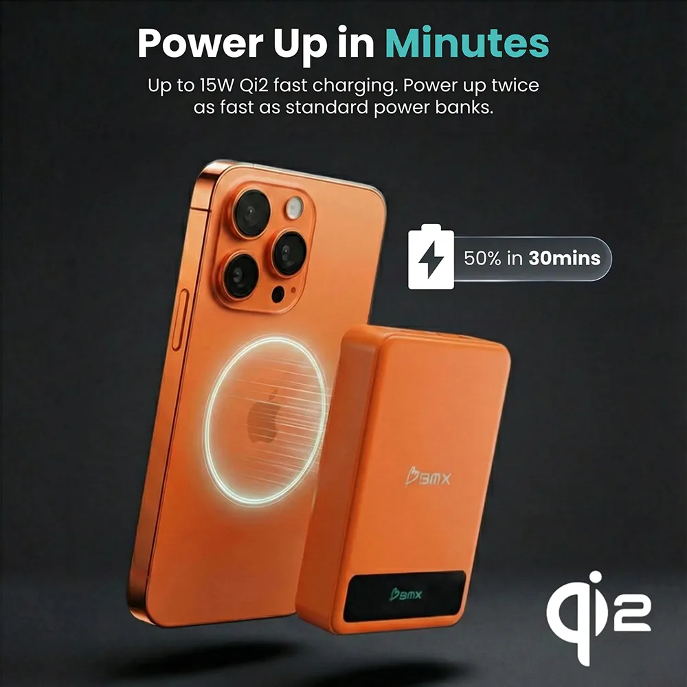 BMX SolidSafe Qi2 Powerbank