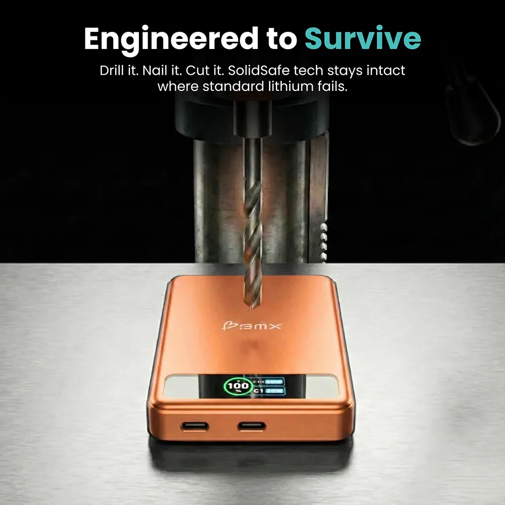 BMX SolidSafe Qi2 Powerbank