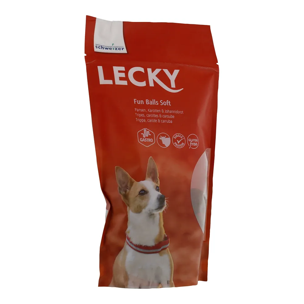 Lecky Fun Balls Soft Johannisbrot mit Pansen und Karotten