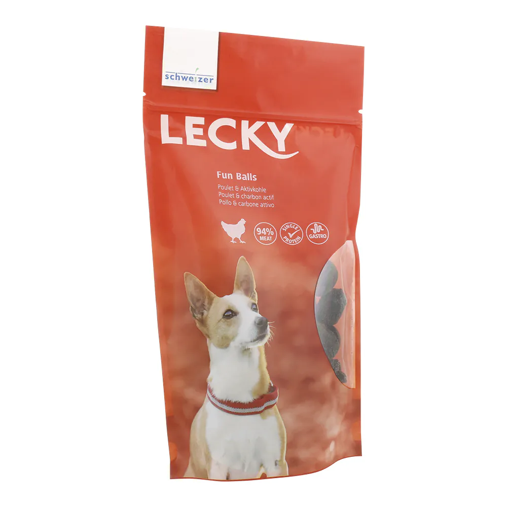 Lecky Fun Balls Poulet und Aktivkohle