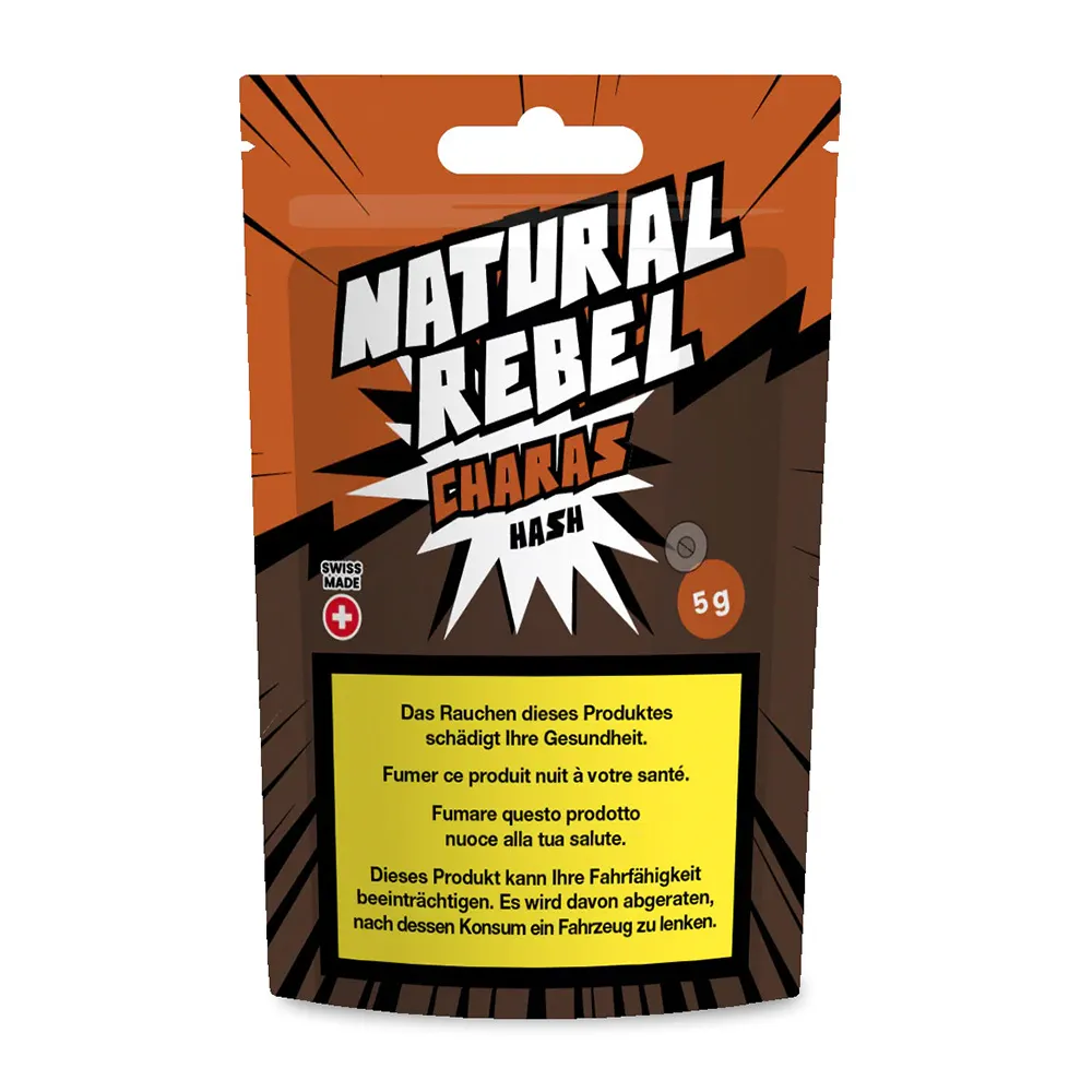 Natural Rebel Hash - Charas