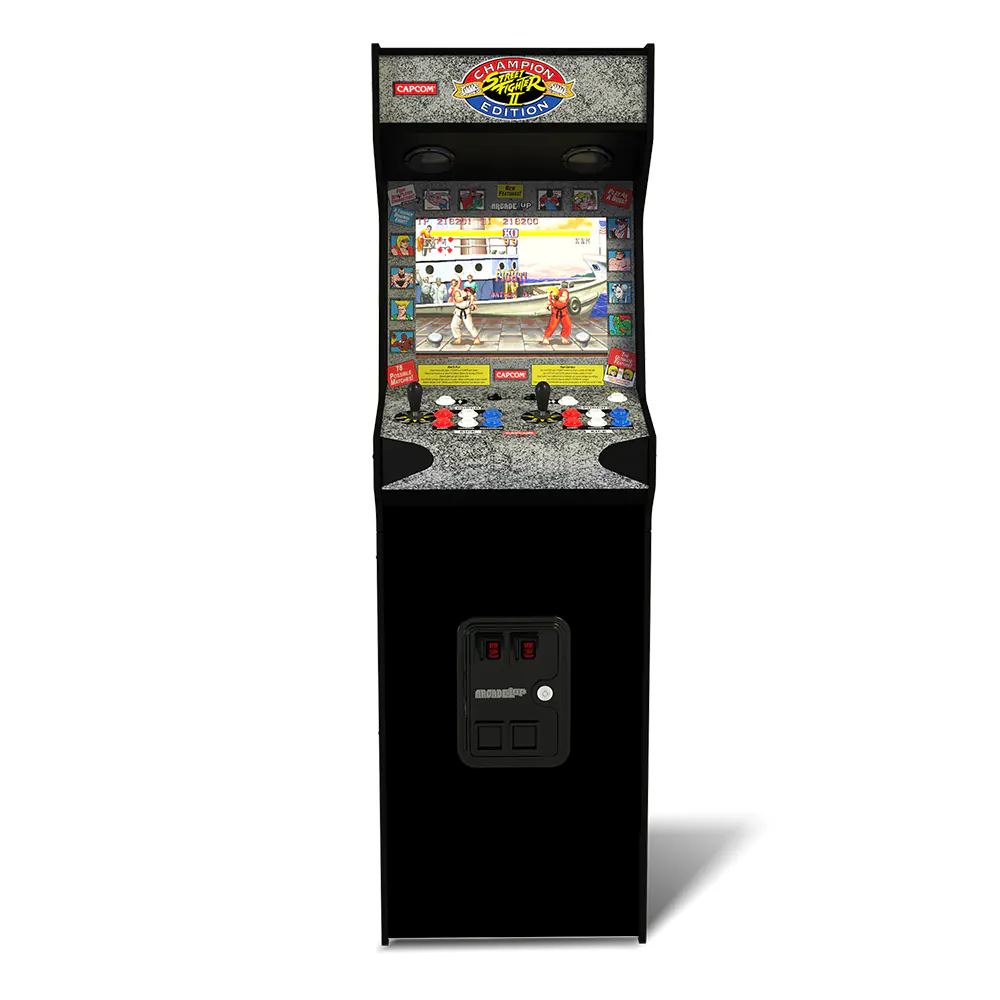 Arcade1Up Street Fighter II Deluxe Capcom 14-in-1 Wifi