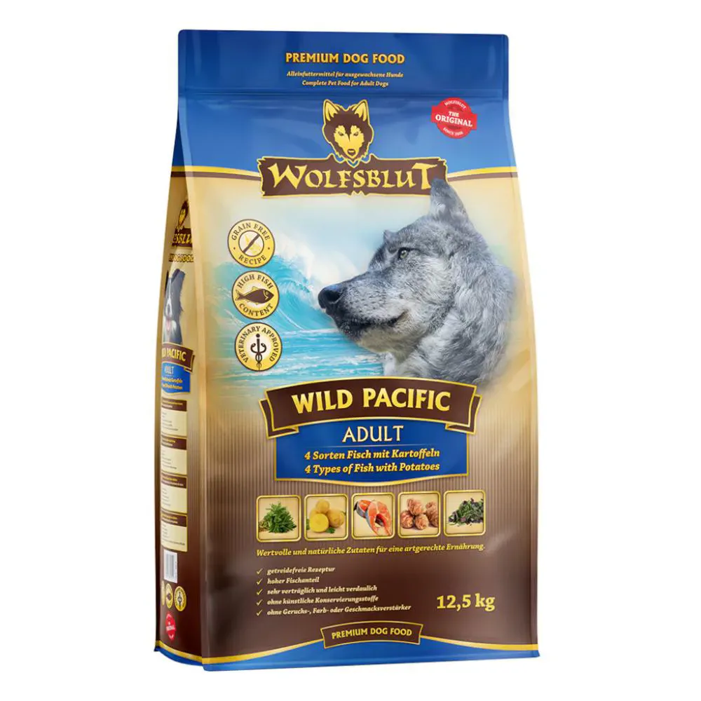 Wolfsblut Adult Wild Pacific Seefisch mit Kartoffel