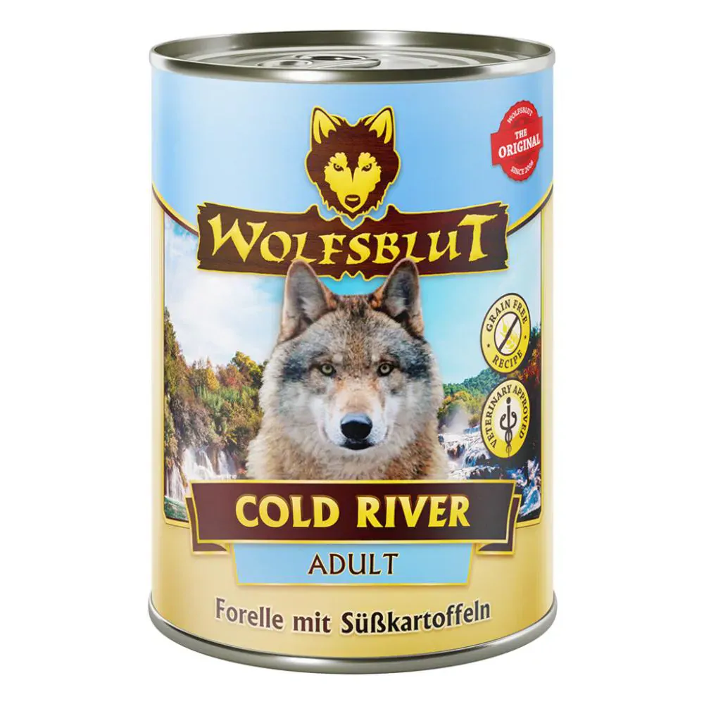 Wolfsblut Adult Cold River Forelle mit Süsskartoffel