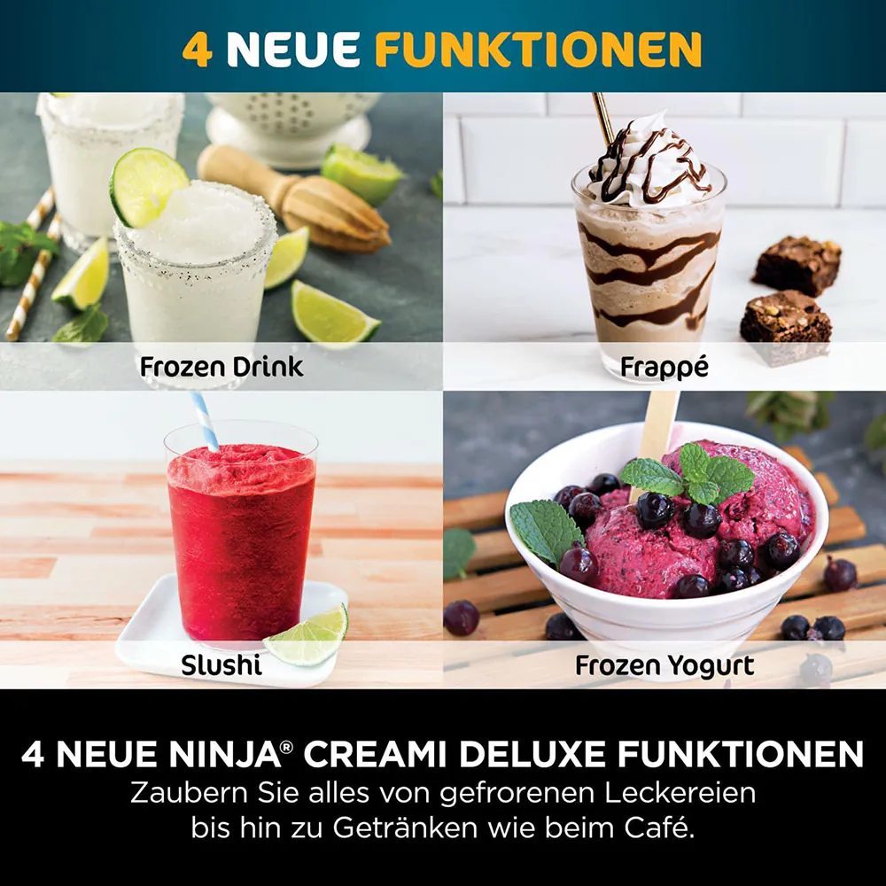 Ninja Creami Deluxe Eismaschine NC502CH